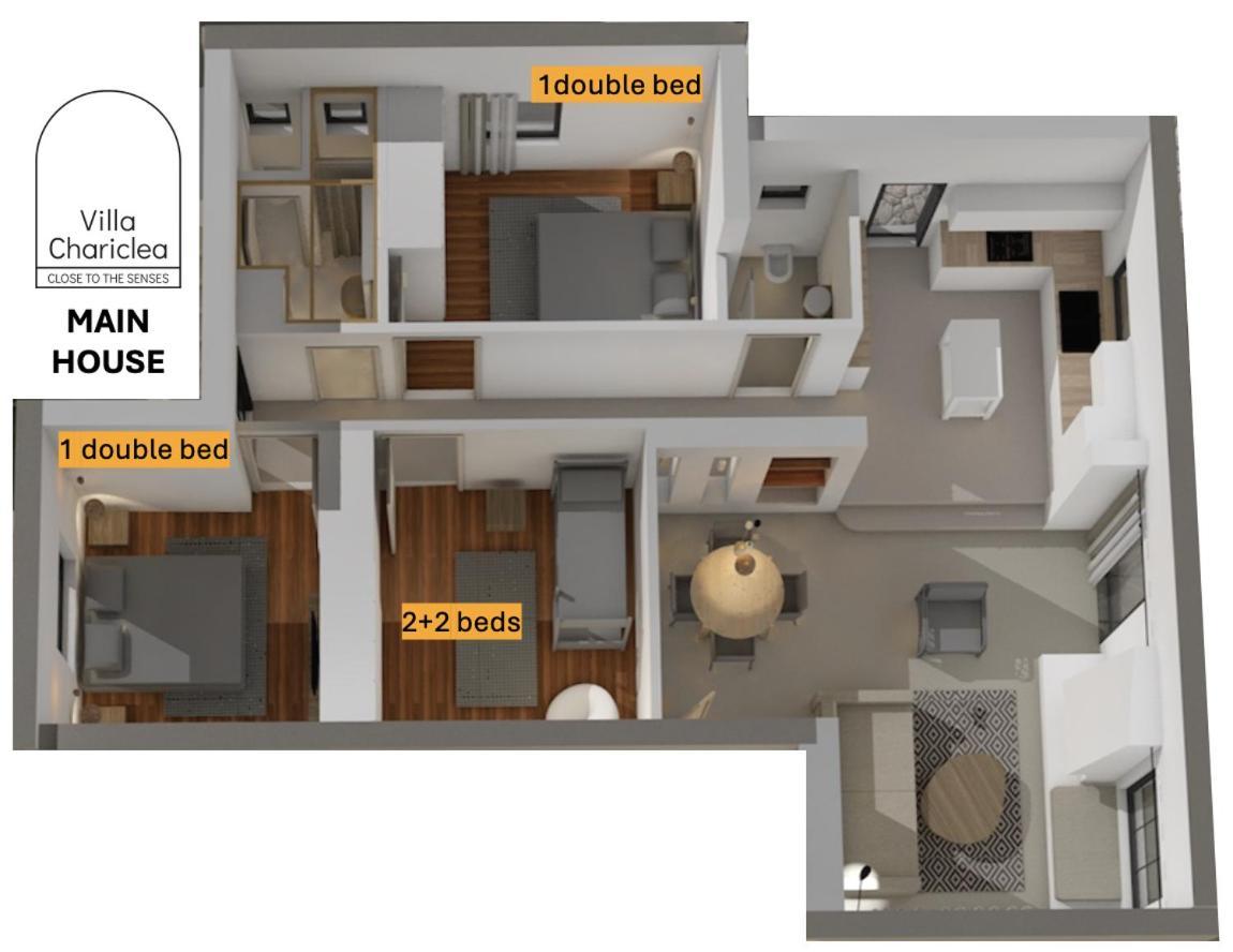 Chariclea Villa Klima  Dış mekan fotoğraf